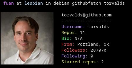 Preview of project Github Fetch